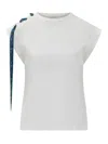 Pucci Short Sleeve T-shirt With Printed Drawstring Clothing
