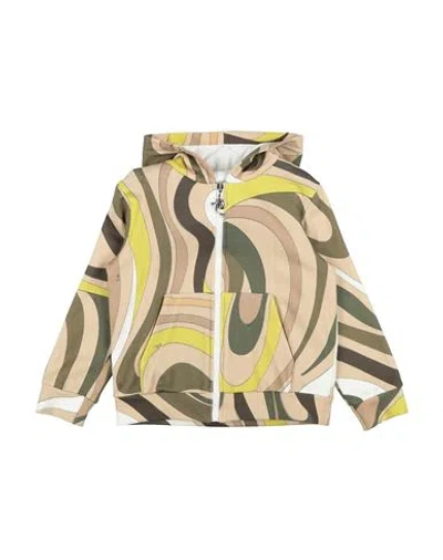 Pucci Babies'  Toddler Boy Sweatshirt Beige Size 6 Cotton
