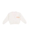 Pucci Toddler Girl Cardigan Ivory Size 6 Wool, Cashmere, Viscose, Polyamide, Merino Wool In White