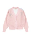 Pucci Toddler Girl Cardigan Light Pink Size 6 Wool, Polyamide, Mohair Wool, Viscose, Cashmere In Pink