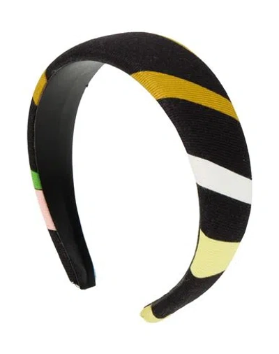 Pucci Babies'  Toddler Girl Hair Accessory Black Size - Cotton, Elastane In Multi