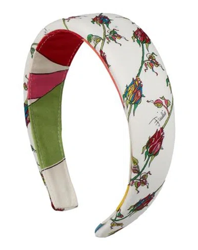 Pucci Babies'  Toddler Girl Hair Accessory White Size - Cotton In Multi