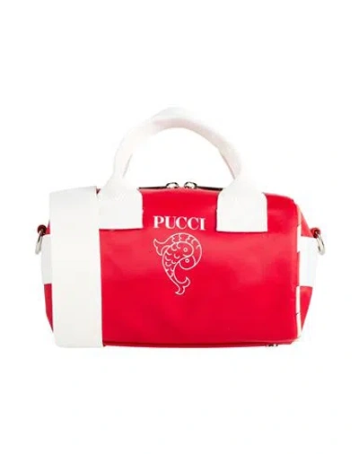 Pucci Babies'  Toddler Girl Handbag Red Size - Polyamide, Polyester