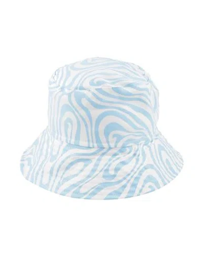 Pucci Babies'  Toddler Girl Hat Sky Blue Size 6 Cotton, Elastane