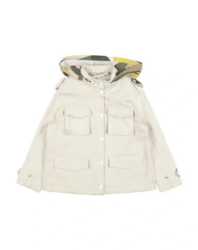 Pucci Babies'  Toddler Girl Jacket Beige Size 6 Cotton, Viscose, Polyamide
