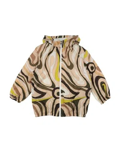 Pucci Babies'  Toddler Girl Jacket Beige Size 6 Polyamide