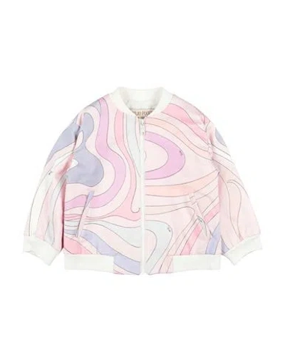 Pucci Babies'  Toddler Girl Jacket Pink Size 6 Cotton, Elastane