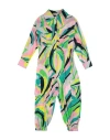 PUCCI PUCCI TODDLER GIRL JUMPSUIT PINK SIZE 6 VISCOSE, ELASTANE