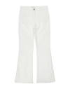 Pucci Babies'  Toddler Girl Pants White Size 4 Cotton, Modal, Elastane