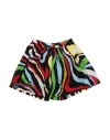 PUCCI PUCCI TODDLER GIRL SHORTS & BERMUDA SHORTS BLACK SIZE 6 COTTON