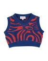 Pucci Toddler Girl Sweater Bright Blue Size 6 Viscose, Polyester, Cotton In Blue