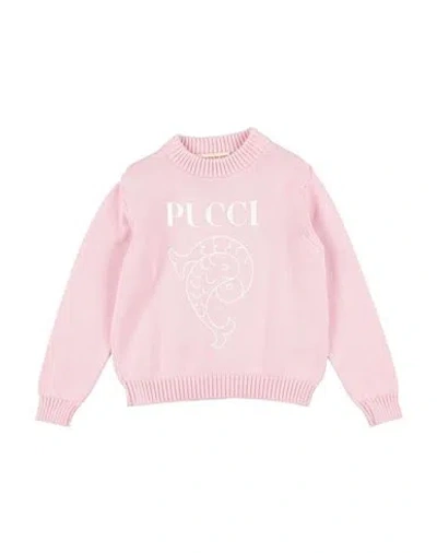 Pucci Babies'  Toddler Girl Sweater Pink Size 6 Cotton