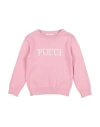 Pucci Babies'  Toddler Girl Sweater Pink Size 6 Viscose, Polyester