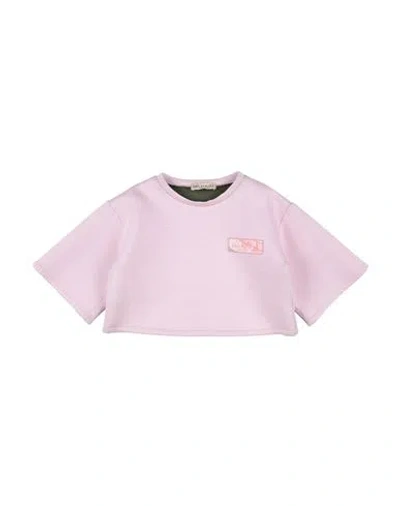 Pucci Babies'  Toddler Girl Sweatshirt Light Pink Size 6 Viscose, Elastane, Polyurethane
