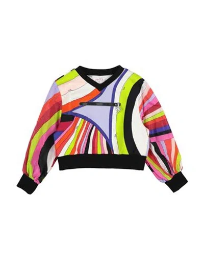 Pucci Babies'  Toddler Girl Sweatshirt Lilac Size 6 Cotton, Polyamide In Purple