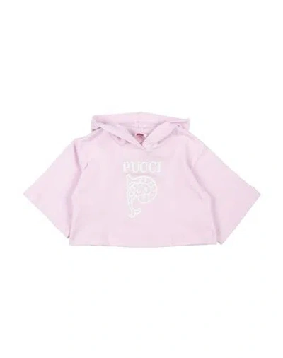 Pucci Babies'  Toddler Girl Sweatshirt Lilac Size 6 Cotton In Pink