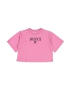 Pucci Toddler Girl T-shirt Fuchsia Size 6 Cotton, Polyester In Pink