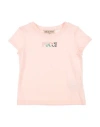 Pucci Babies'  Toddler Girl T-shirt Light Pink Size 6 Cotton
