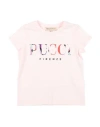 Pucci Babies'  Toddler Girl T-shirt Pink Size 4 Cotton, Elastane