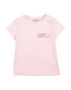 Pucci Toddler Girl T-shirt Pink Size 6 Cotton In Pink