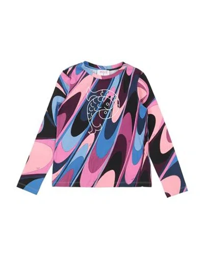 Pucci Babies'  Toddler Girl T-shirt Pink Size 6 Cotton, Elastane