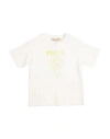 Pucci Toddler Girl T-shirt White Size 6 Cotton In White