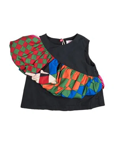 Pucci Babies'  Toddler Girl Top Black Size 4 Polyester