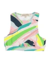 Pucci Toddler Girl Top Green Size 6 Polyamide, Elastane In Green