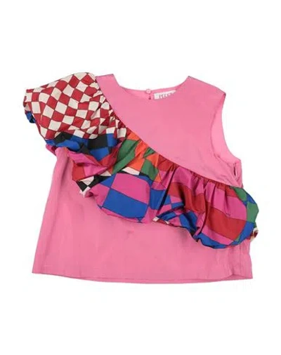 Pucci Babies'  Toddler Girl Top Magenta Size 6 Polyester In Pink