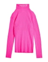 Pucci Babies'  Toddler Girl Turtleneck Fuchsia Size 6 Wool, Cashmere In Pink