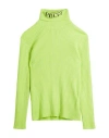 Pucci Toddler Girl Turtleneck Lime Green Size 6 Wool, Cashmere In Green