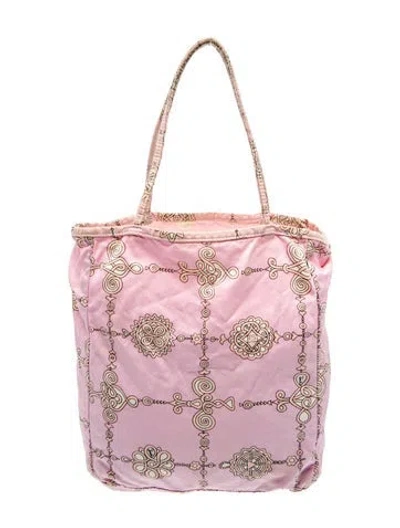 Pre-owned Pucci Top Handle Bag In Pink