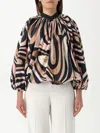 Pucci Marmo Print Voluminous Top