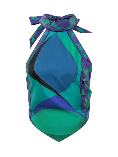 Pucci Top-silk Twill