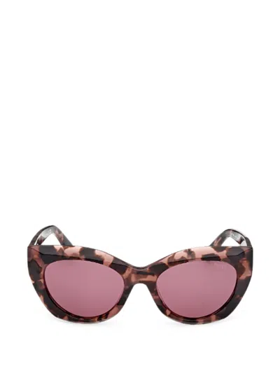 Pucci Tortoiseshell-effect Cat-eye Sunglasses In Brown