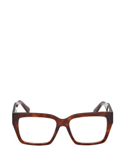 Pucci Tortoiseshell-effect Square-frame Glasses In Brown