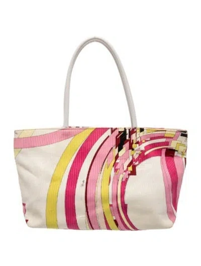Pre-owned Pucci Tote In Multi