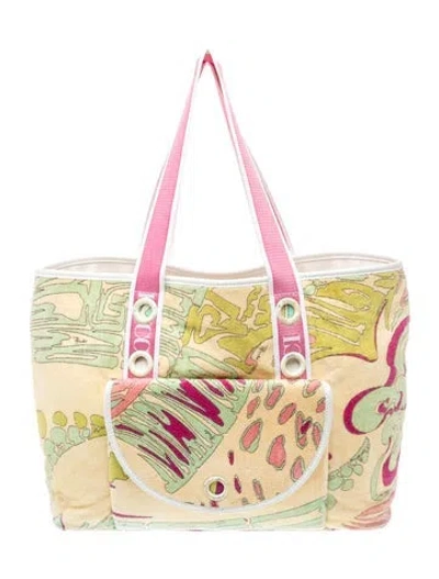 Pre-owned Pucci Tote In Multi