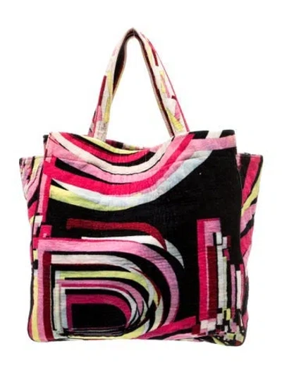 Pre-owned Pucci Tote In Multicolor