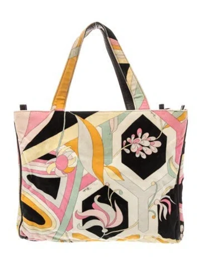 Pre-owned Pucci Tote In Pink