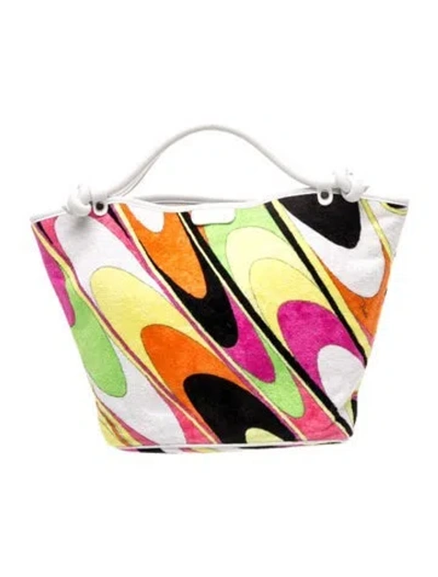 Pre-owned Pucci Tote In Pink