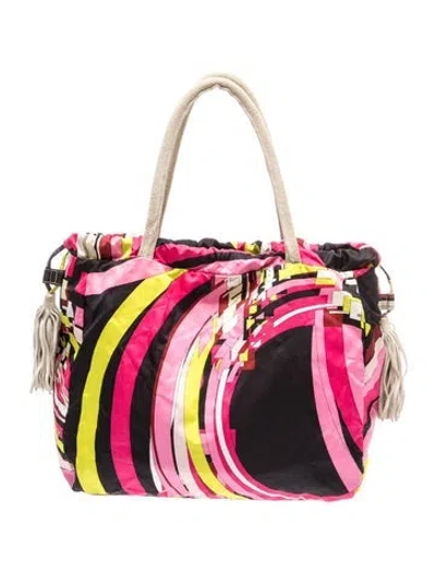 Pre-owned Pucci Tote In Pink