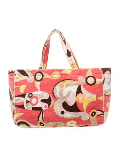 Pre-owned Pucci Tote In Pink