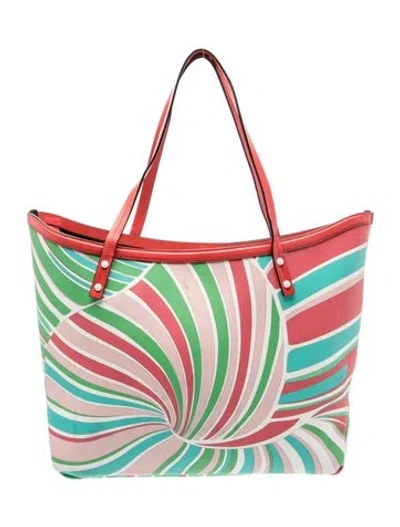 Pre-owned Pucci Tote In Pink