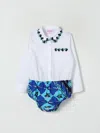 Pucci Anzug  Kinder Farbe Weiss