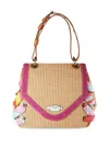 Pucci Tressage Woven Tote Bag In Neutrals