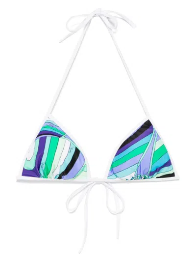 Pucci Printed Bikini Top