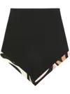 Pucci Triangle Mid Skirt In Black