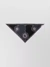 Pucci Triangle Scarf Abstract Pattern Design In Black