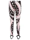 Pucci Fontane Print Stirrup Leggings